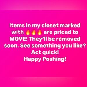 🔥🔥🔥 Closet Sale 🔥🔥🔥